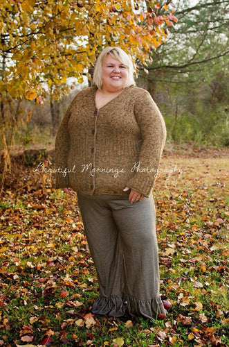 Plus Size Womens Ruffle Pants Matilda Jane Inspired