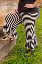 Women's Stripes Ruffle Capri Inspired by Matilda Jane