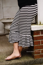 Women's Stripes Ruffle Capri Inspired by Matilda Jane
