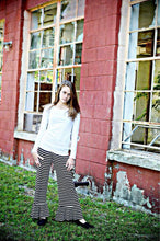 Women's Handmade Striped ruffled inspired by Matilda Jane