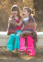 Childrens Handmade Velvet Ruffle Pants