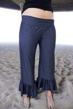 Women's Cropped Ruffle Yoga Waistband Pants, Inspired by Matilda Jane Clothing